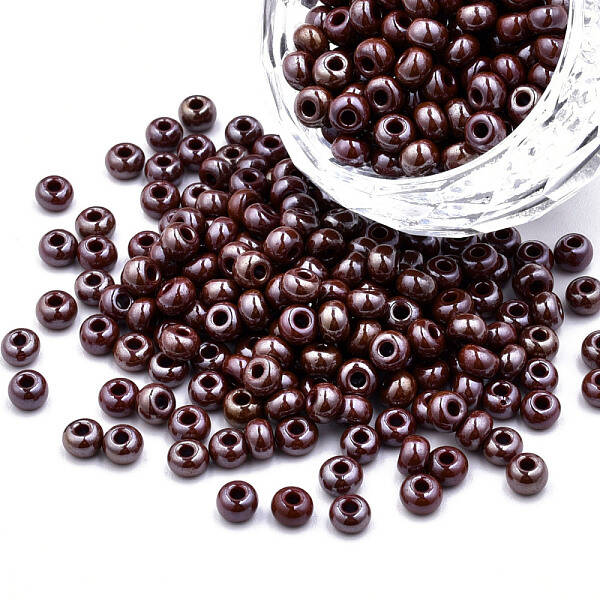 6/0 Czech Opaque Glass Seed Beads