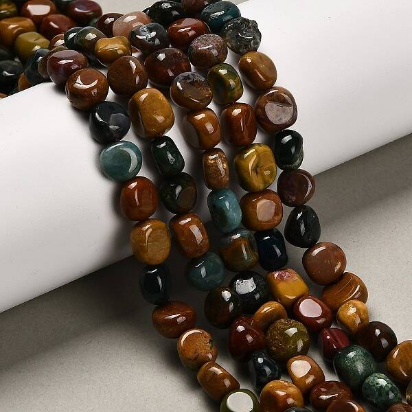 Natural Ocean Jasper Beads Strands