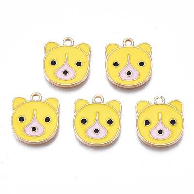 Alloy Enamel Pendants