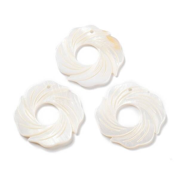Natural Freshwater Shell Pendants