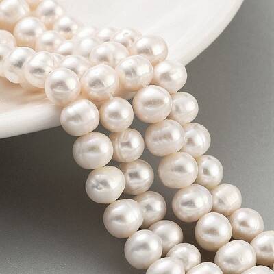 Natural Cultured Freshwater Pearl Beads Strands