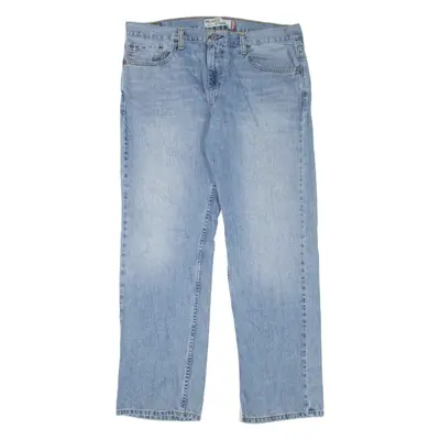 LEVI'S 559 Jeans Mens Blue Relaxed Straight Stone Wash W36 L32