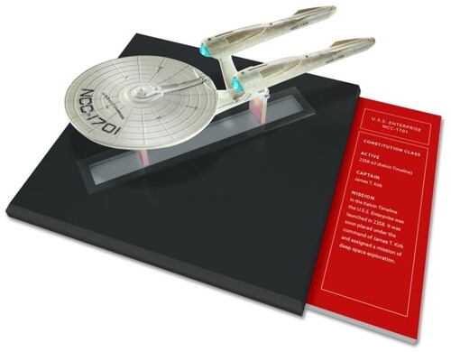 Star Trek 2009 - Starship Library Vol.3 - U.S.S. Enterprise NCC-1707 (Kelvin Timeline) Die-Cast Ship & Book Set
