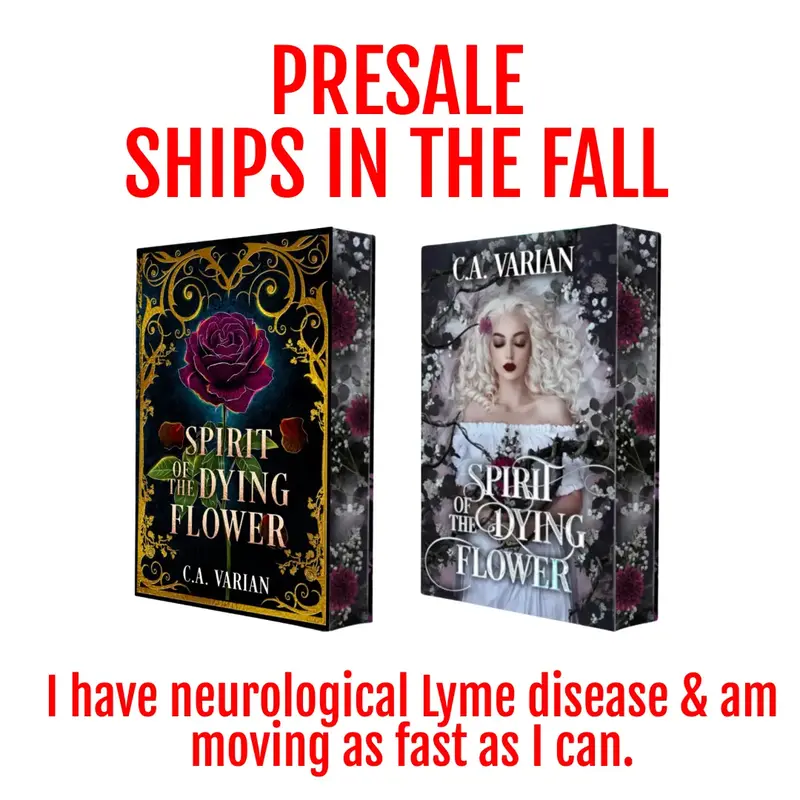 Spirit of the Dying Flower Special Edition Hardback-PLEASE READ BEFORE ORDERING – THIS IS A PRESALE ITEM