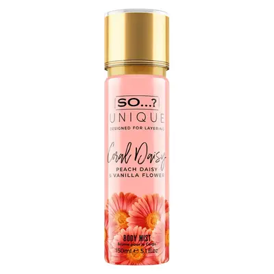 So...? Unique Coral Daisy body spray 150 ml