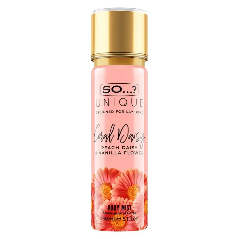 So...? Unique Coral Daisy body spray 150 ml