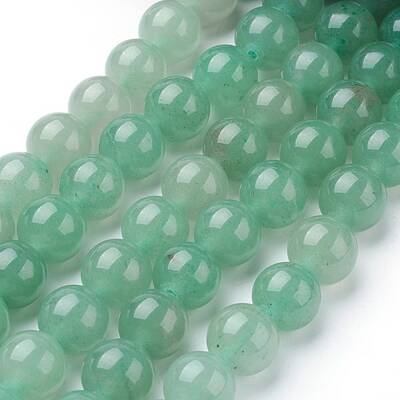 Natural Green Aventurine Beads Strands