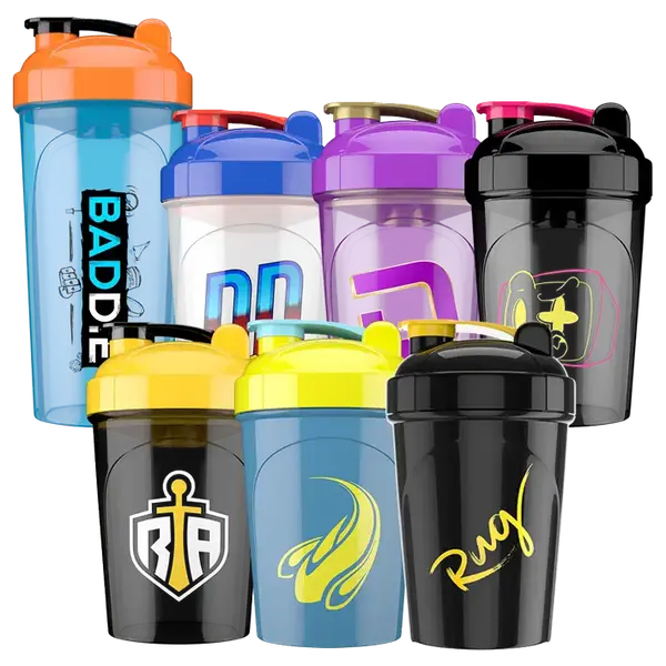 G FUEL Creator Shaker Cup - 16oz or 24oz - BPA Free Non-Toxic Plastic