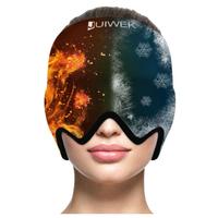 Migraine-Ice-Head-Wrap-Migraine with Cold & Hot Therapy for migraines, puffy eyes, tension, sinusitis and stress relief, flex...