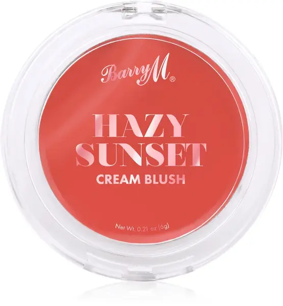 Barry M Hazy Sunset blush in Horizon Glow color cream 6 g