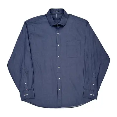 Tommy Hilfiger Shirt - XL Blue Cotton