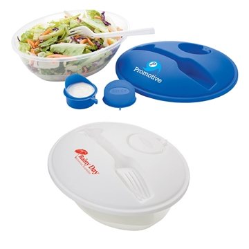 50 Customized Sullivan Salad Bowl Set - Dressing Container