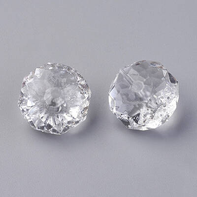 Transparent Acrylic Beads