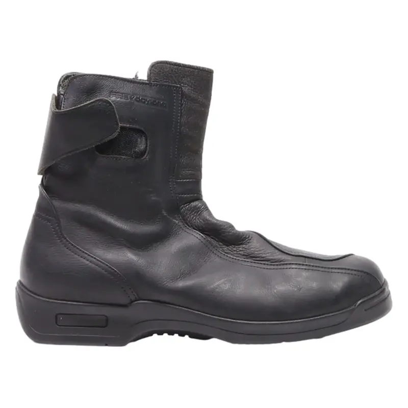 FREY DITONA Biker Boots Black Leather Mens UK 7