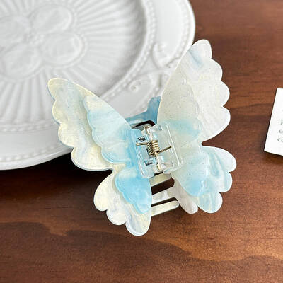 Butterfly Acrylic Claw Hair Clips