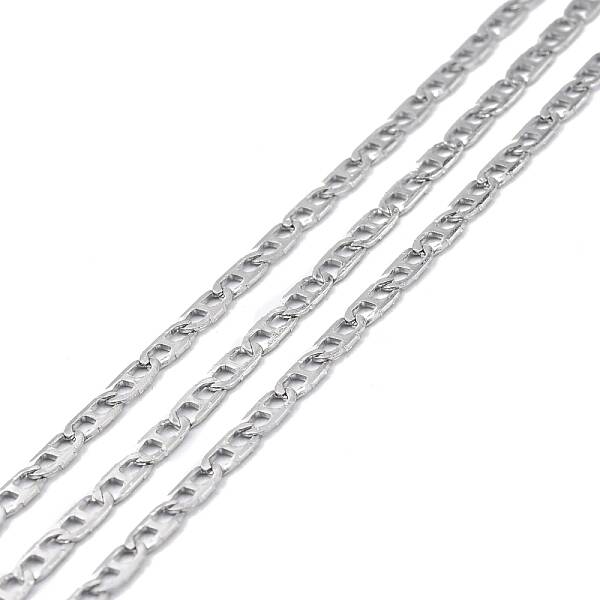Tarnish Resistant 304 Stainless Steel Mariner Link Chains
