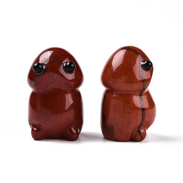 Natural Red Jasper Monster Figurines