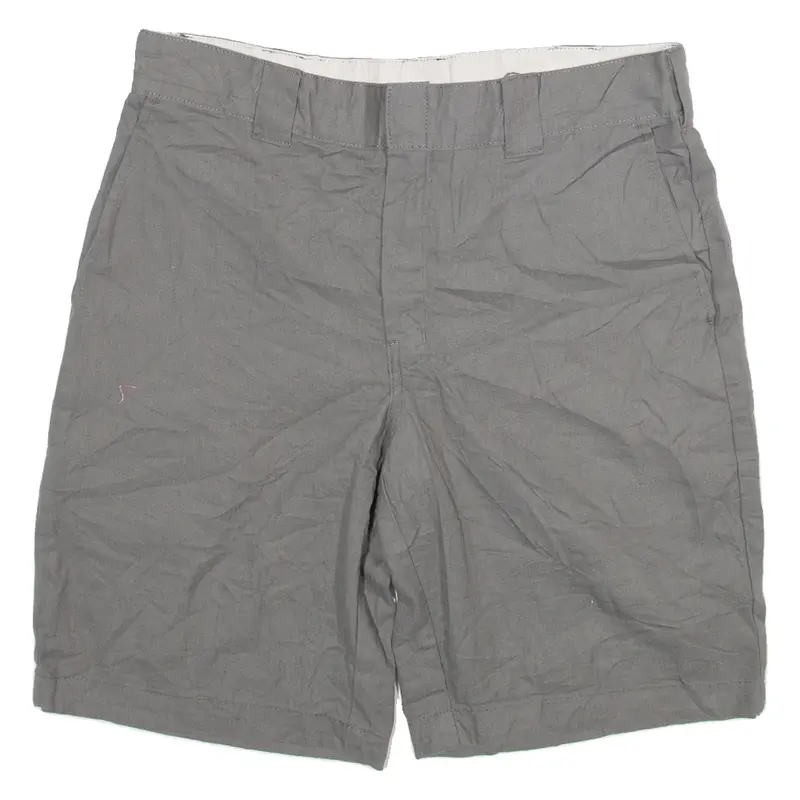 DICKIES Mens Workwear Shorts Grey Relaxed M W34