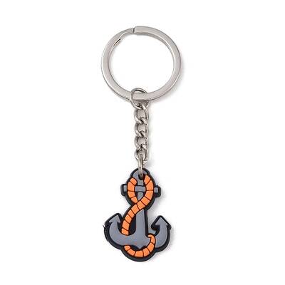 Cartoon PVC Pendant Keychain