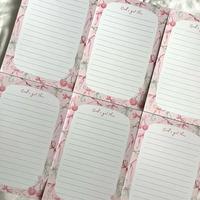 God’s Got This Bow Notepad | 4x6” | 50 tear-off sheets | Christian Girlie Stationery