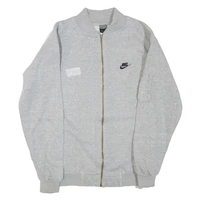 NIKE Mens Track Jacket Grey L