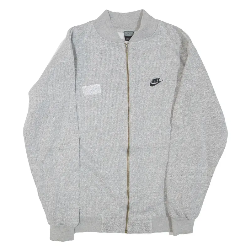 NIKE Mens Track Jacket Grey L