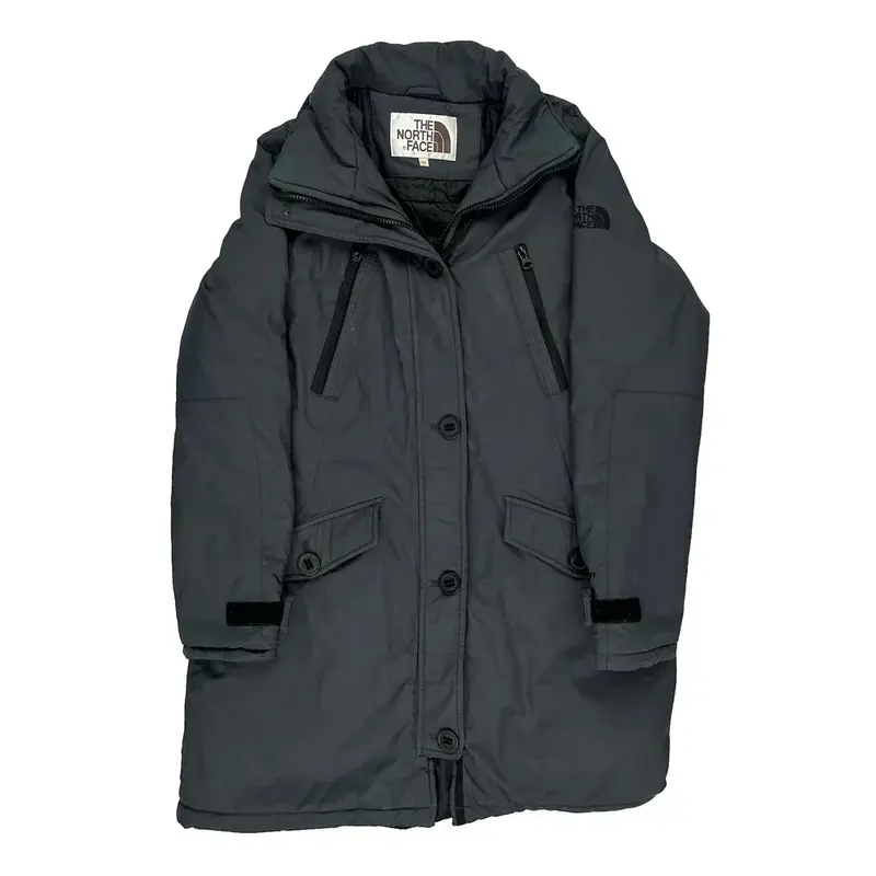 Dryvent The North Face Coat - Large Grey Nylon | Size: large