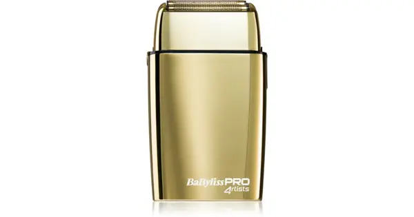 Babyliss pro dougle foil metal gold razor