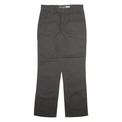 CARHARTT Mens Trousers Grey Relaxed Straight W32 L32
