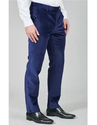 Blue Velvet Pants