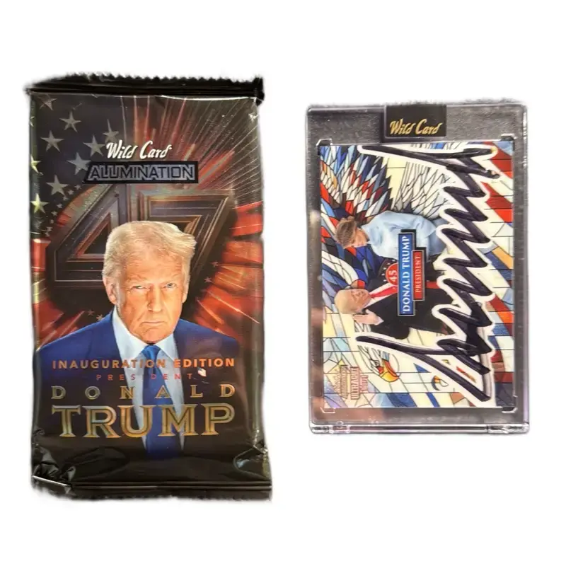 Wild Card Donald Trump Inauguration Edition Alumination! - Opened LIVE!