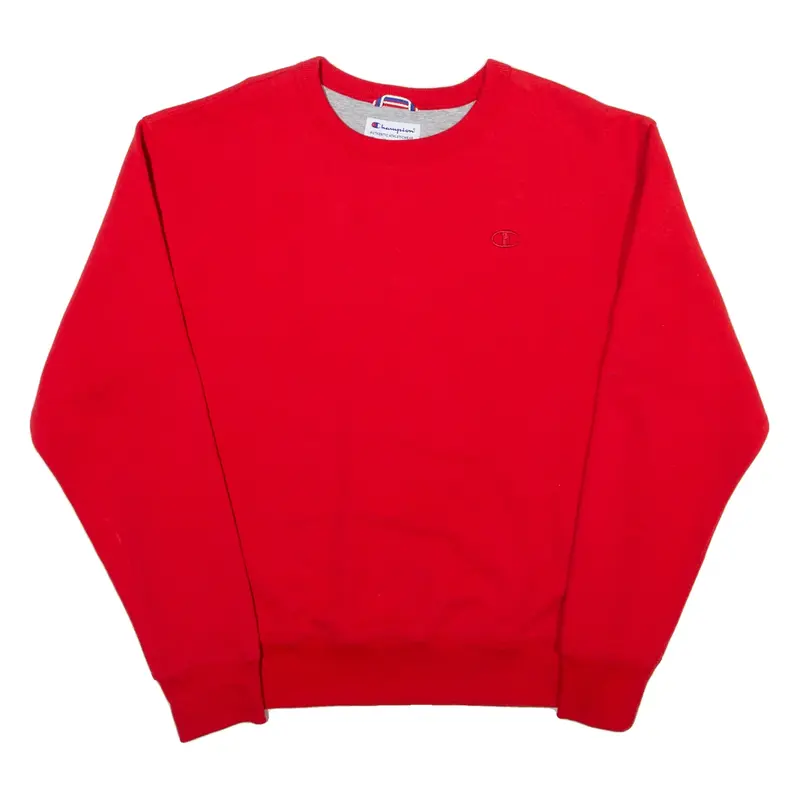 CHAMPION Mens Sweatshirt Red M