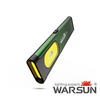 WARSUN Compact Multi-Mode Pocket LED Flashlight - 675LM, USB-C Rechargeable, IPX4, Dual Material, Red/Blue Strobe, for Everyd...