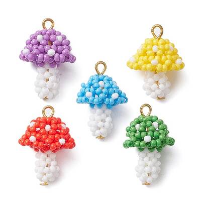 Seed Beads Beaded Charms