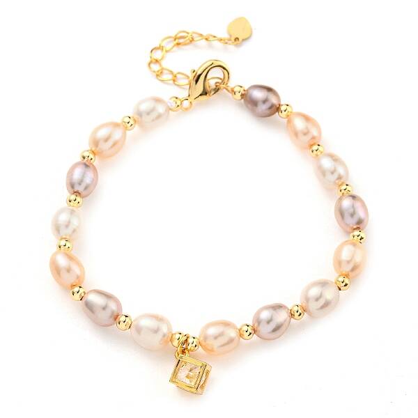 Natural Freshwater Pearl Beaded Bracelets