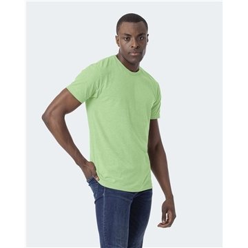 24 Promotional Next Level Apparel Unisex CVC Crewneck T-Shirt - ...