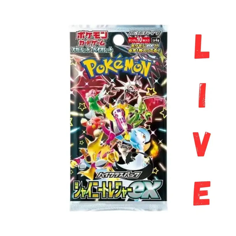 Pokemon Shiny Treasure ex Booster pack - Japanese