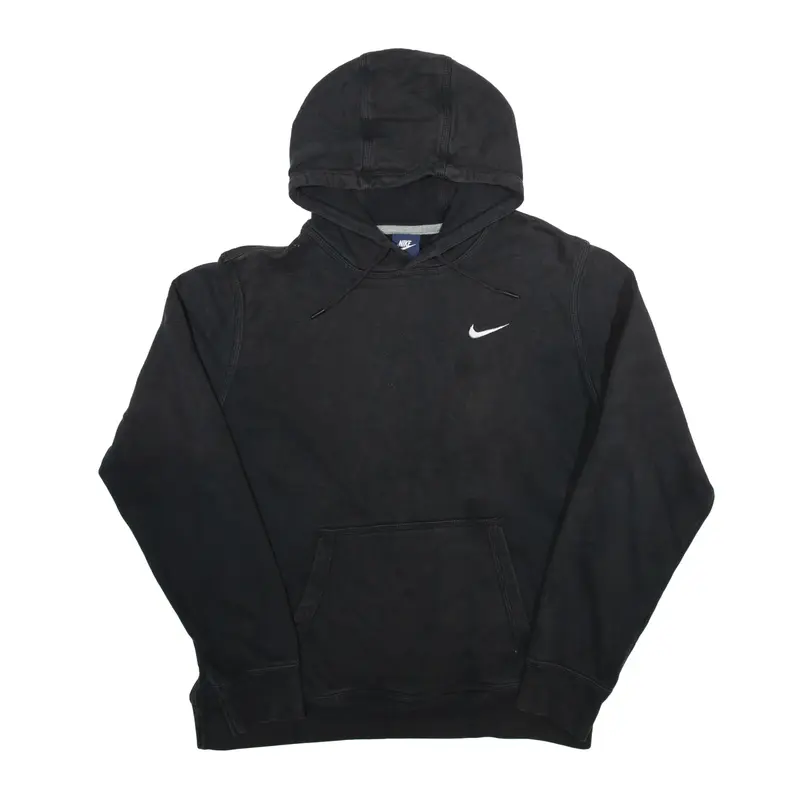 NIKE Hoodie Black Pullover Mens L