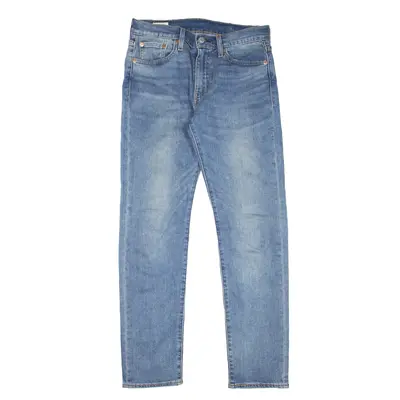 LEVI'S 502 Jeans BIG E Blue Denim Regular Tapered Mens W29 L32