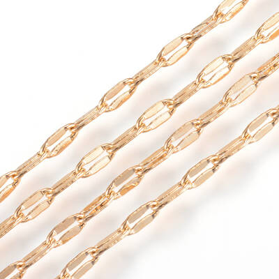 3.28 Feet Brass Dapped Chains
