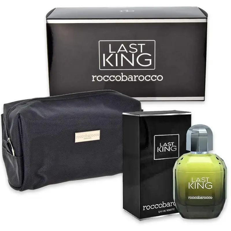 Rocco Barocco Last King Man Edt 100 Ml + Pochette