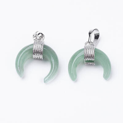 Natural Green Aventurine Pendants