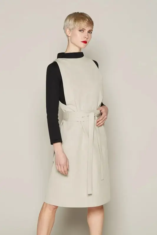Isabelle Dress (Beige) | size: XS