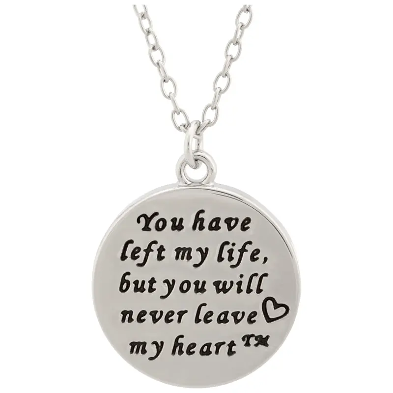 You Will Never Leave My Heart™ Necklace - Circle