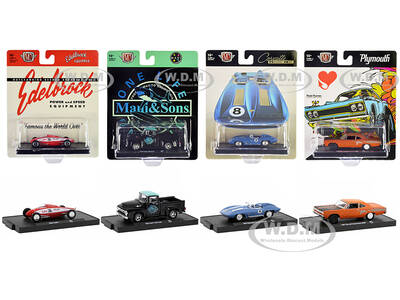 Auto-Drivers Set of 4 pieces in Blister Packs Release 97 Limited Edition to 9600 pieces Worldwide 1/64 Diecast Model Cars by ...
