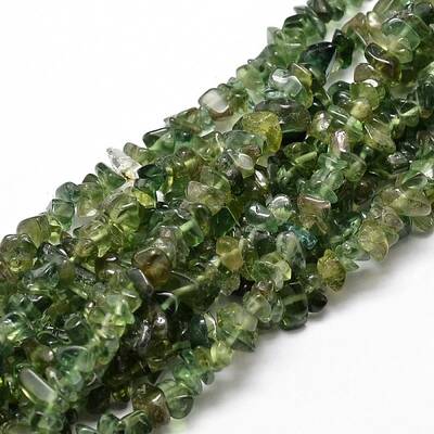 Natural Apatite Chip Beads Strands