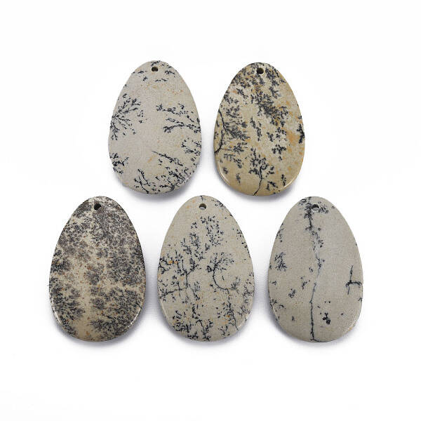 Natural Tree Agate Big Pendants
