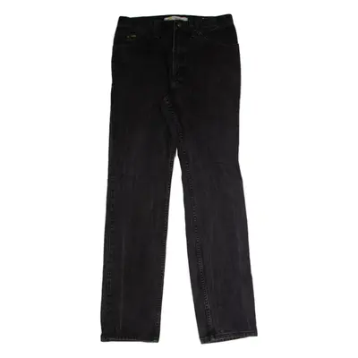LEE Mens Jeans Black Regular Straight Charcoal Wash W33 L34