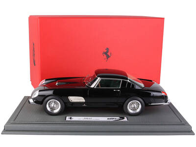 1957 Ferrari 250 GT Black with Green Interior \