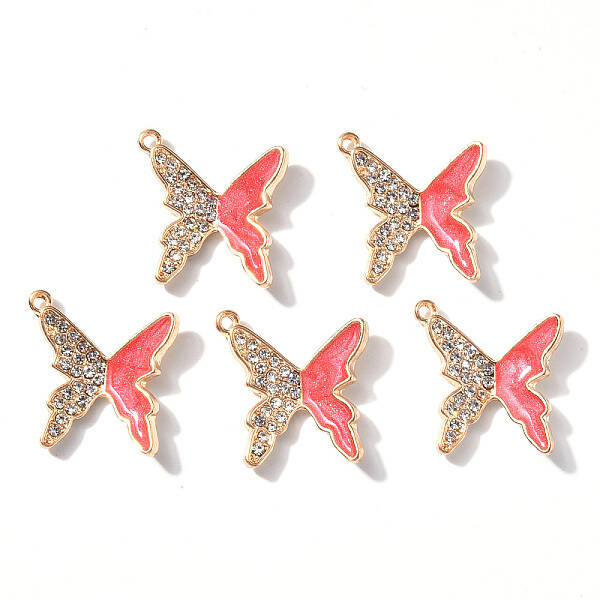 Alloy Enamel Pendants